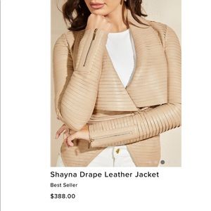 marciano leather jacket